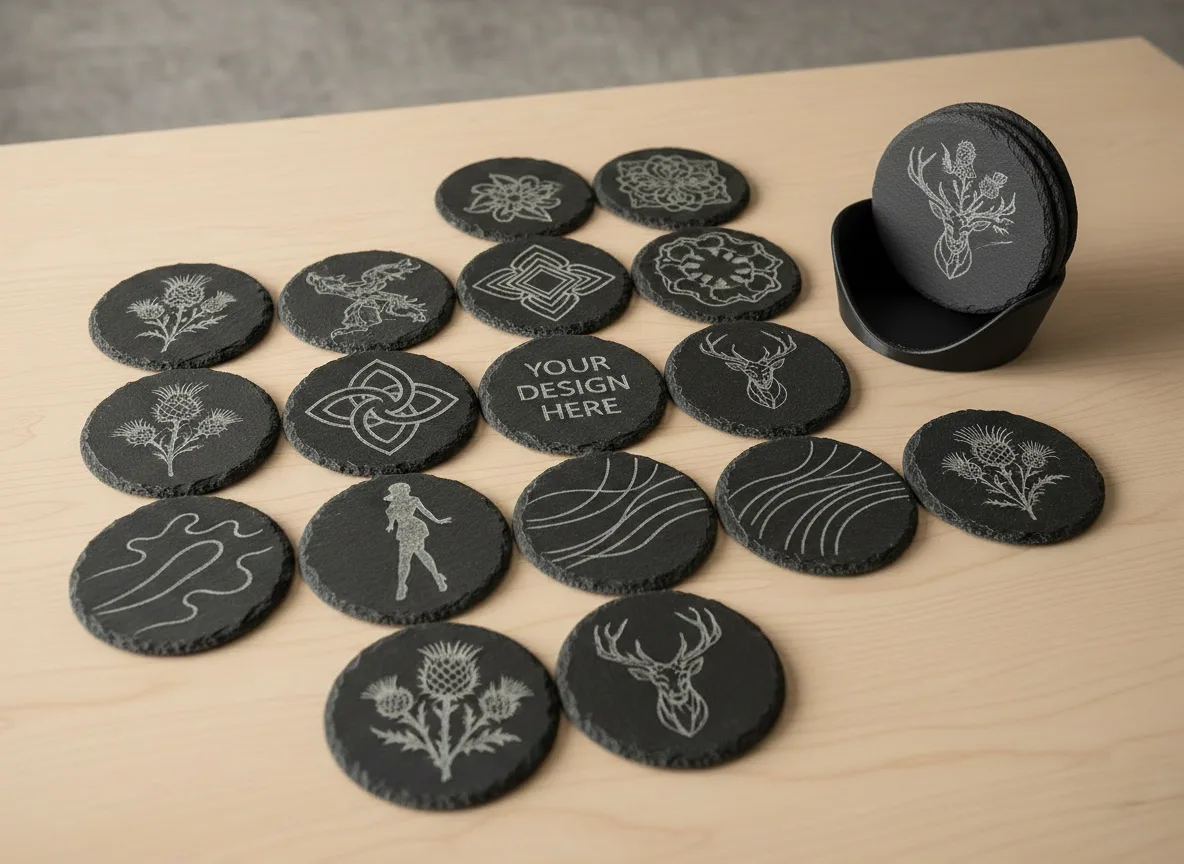 Custom Slate Coaster